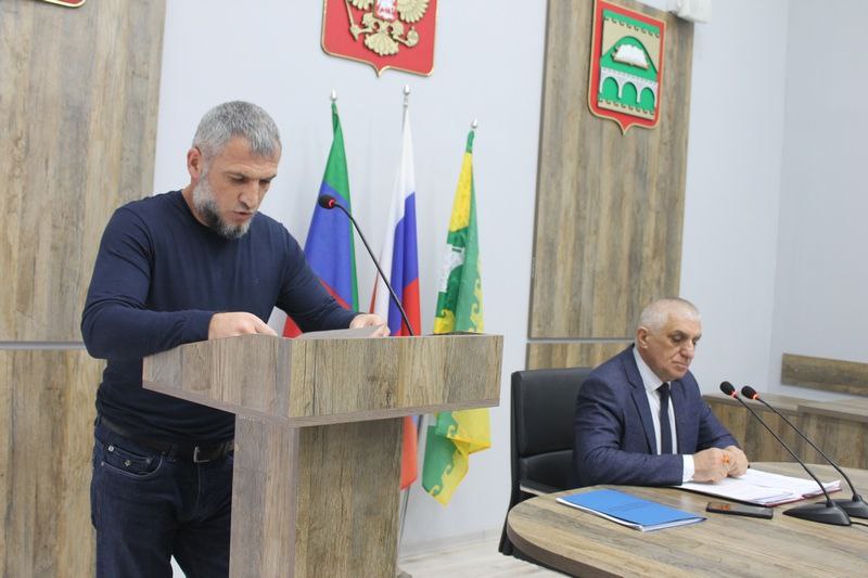 Выступление Главы Гусенбекова Х.Э..