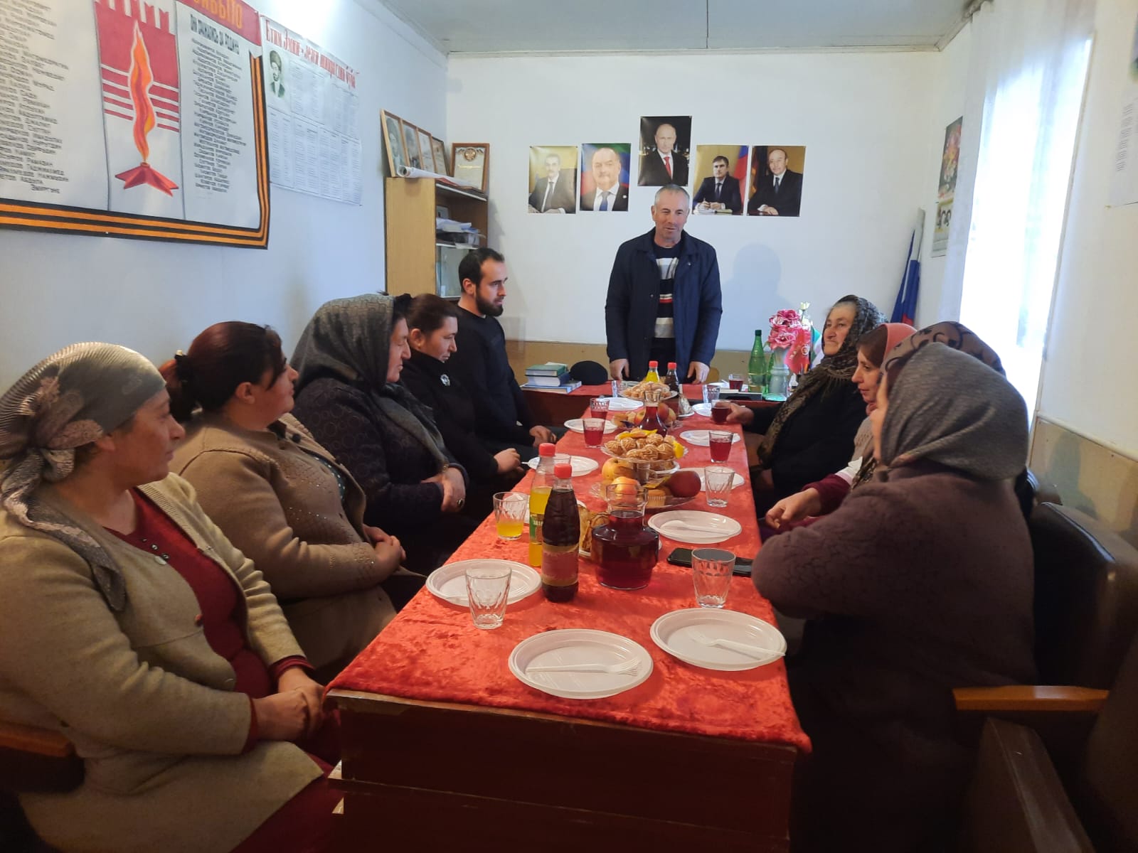 В СДК &quot;Юхари-Картасский&quot; провели мероприятие посвященное международному женскому дню 8-МАРТА..